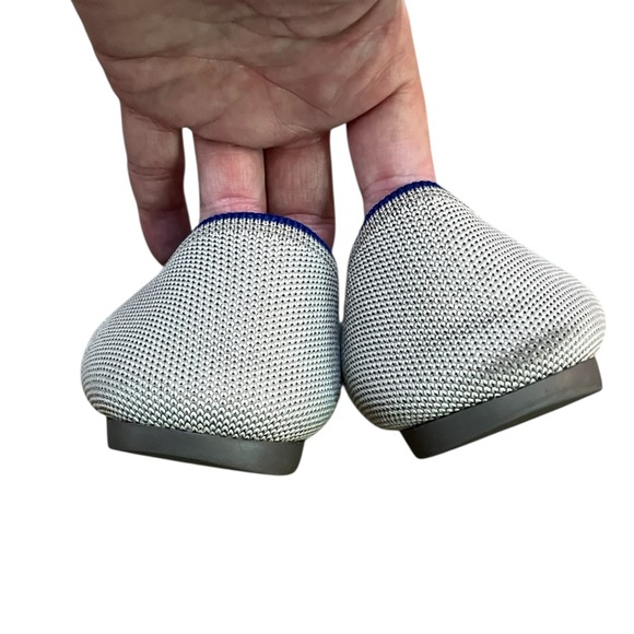 Rothy’s women’s the point light gray ballet flat shoes - Picture 7 of 9